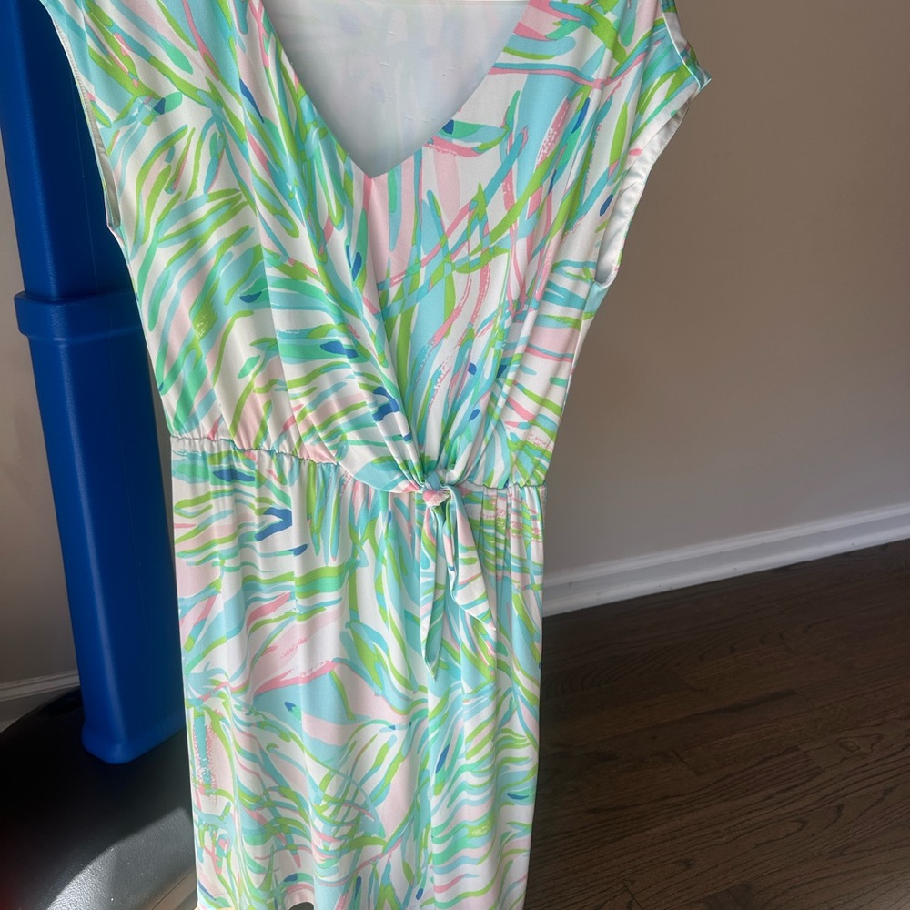Lilly Pulitzer Pastel V-Neck Dress